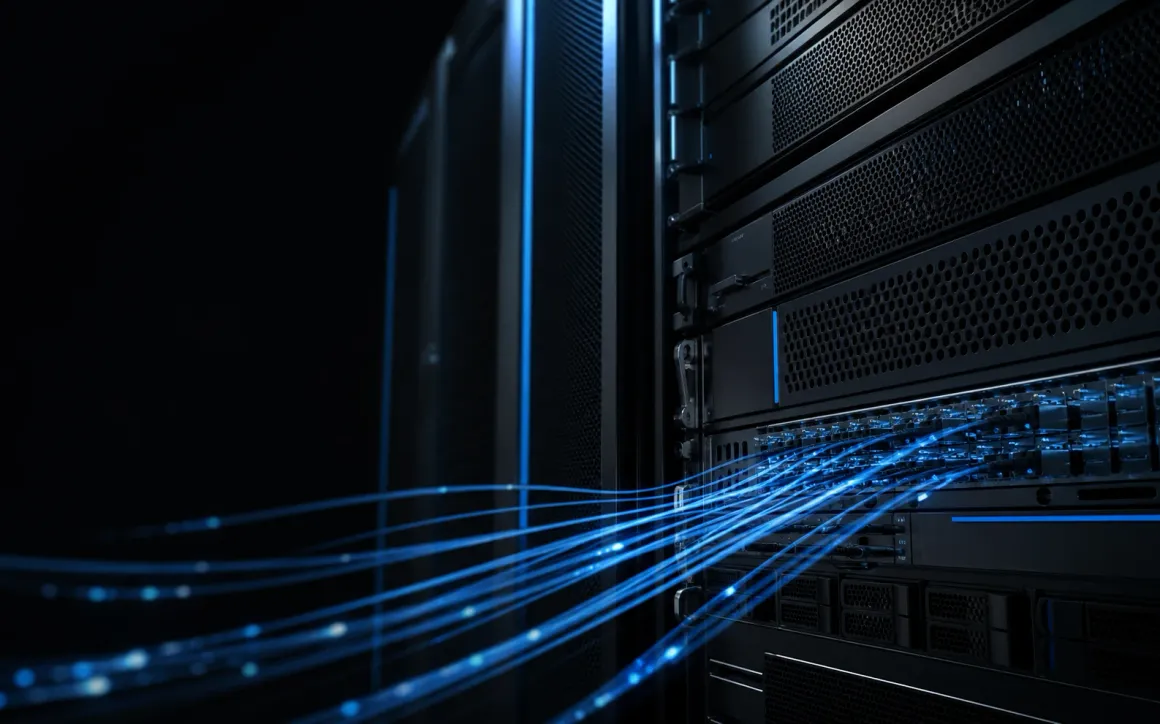 Server and fibre infrastructure supporting HEO hosting
